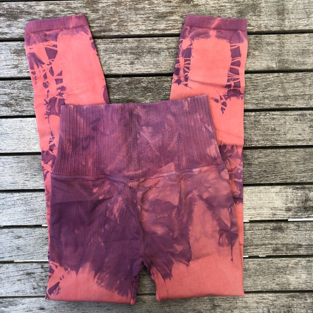 Free People Movement Good Karma Tie Dye Leggings - Picture 8 of 9